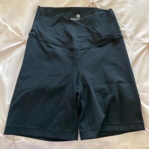 90 Degree By Reflex Black Bike Shorts